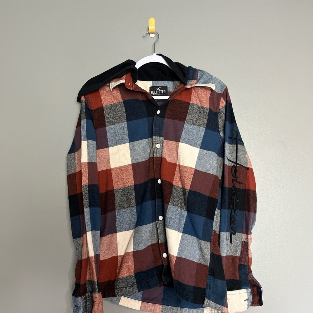 Hollister Multicolor Plaid Shirt
